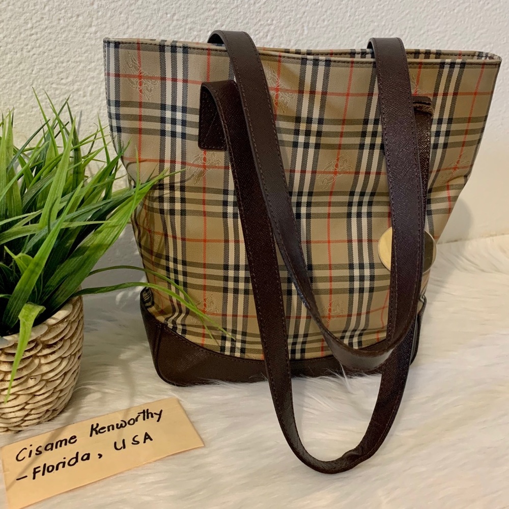 Authentic Burberrys Tote